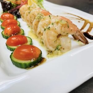 GAMBERI ALLA SAMBUCA (Gluten free)